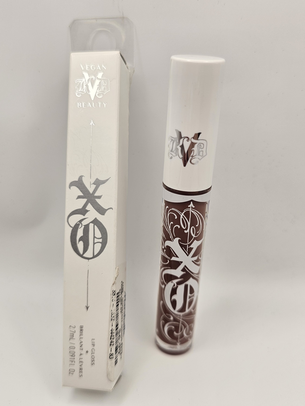 NEW KVD Kat Von D Vegan Beauty XO Lip Gloss in Lolita Flora 20 - 2.7ml/0.091oz